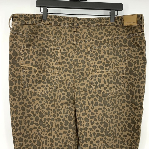 American Eagle Super Hi Rise Jegging Cheetah Animal Print - Picture 8 of 10